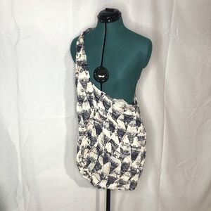 FREE PEOPLE • linen over shoulder bag • New